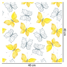 Load image into Gallery viewer, Mellow Yellow Butterfly Wallpaper
