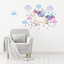 Load image into Gallery viewer, Unicorn Days Wall Decal Set
