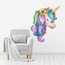 Load image into Gallery viewer, Unicorn Glamour Wall Decal
