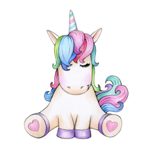 Load image into Gallery viewer, Unicorn Prancer Wall Decal
