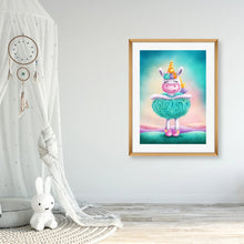 Load image into Gallery viewer, Unicorn Ballerina Wall Art
