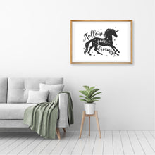 Load image into Gallery viewer, Unicorn Dreaming Wall Art
