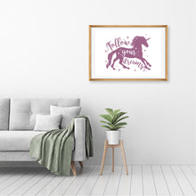 Load image into Gallery viewer, Unicorn Dreaming Wall Art
