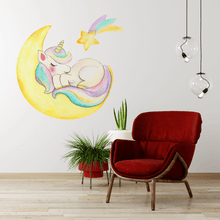 Load image into Gallery viewer, Unicorn Dreamer Wall Decal
