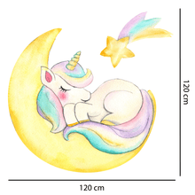 Load image into Gallery viewer, Unicorn Dreamer Wall Decal
