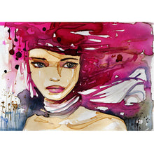 Load image into Gallery viewer, Valiant Val Watercolour Wall Art
