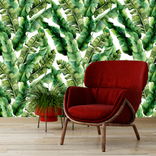 Load image into Gallery viewer, Vintage Banana Leaf Wallpaper
