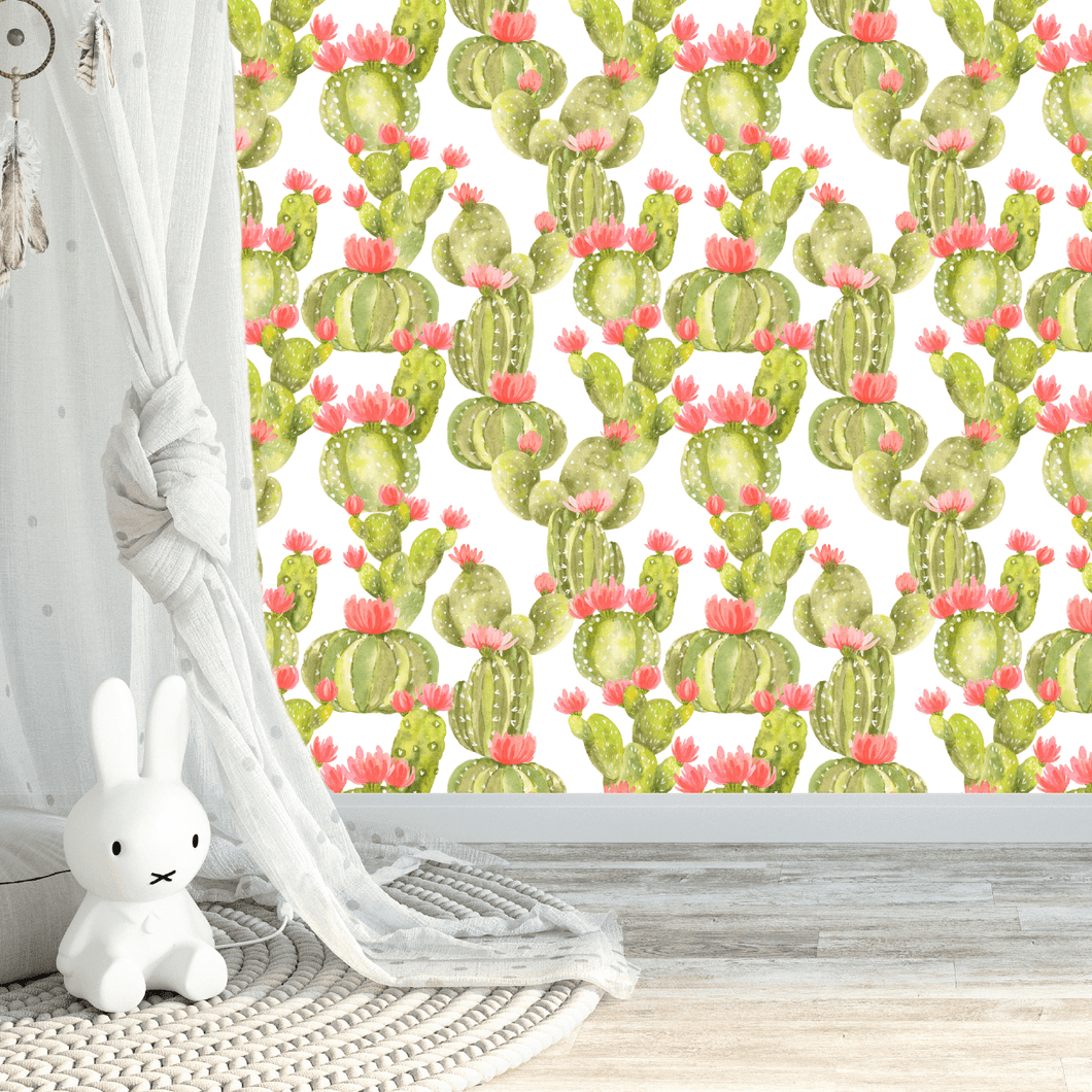 Vintage Desert Bloom Wallpaper