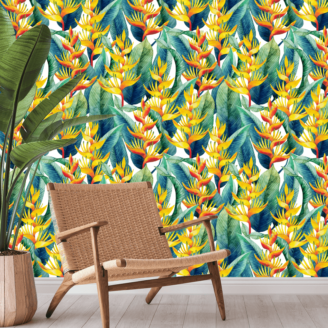 Yellow Heliconia Wallpaper