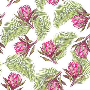 Tropical Protea Wallpaper