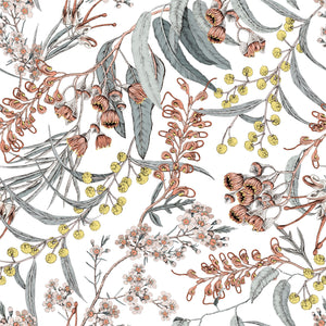 Floral Bushland Wallpaper